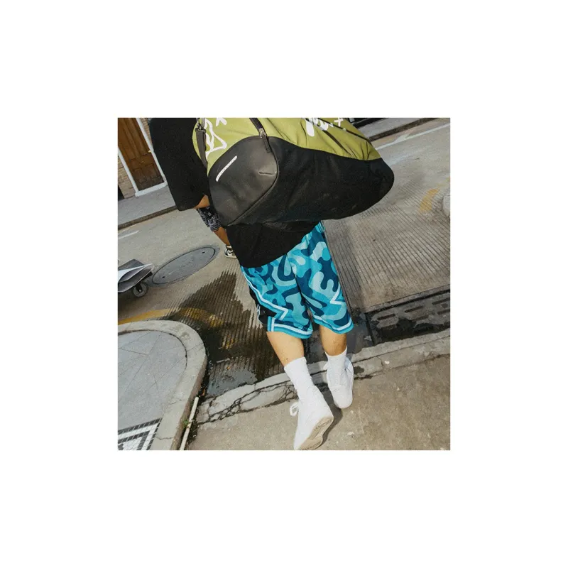 MEDRIA Casual Shorts Unisex Blue-5