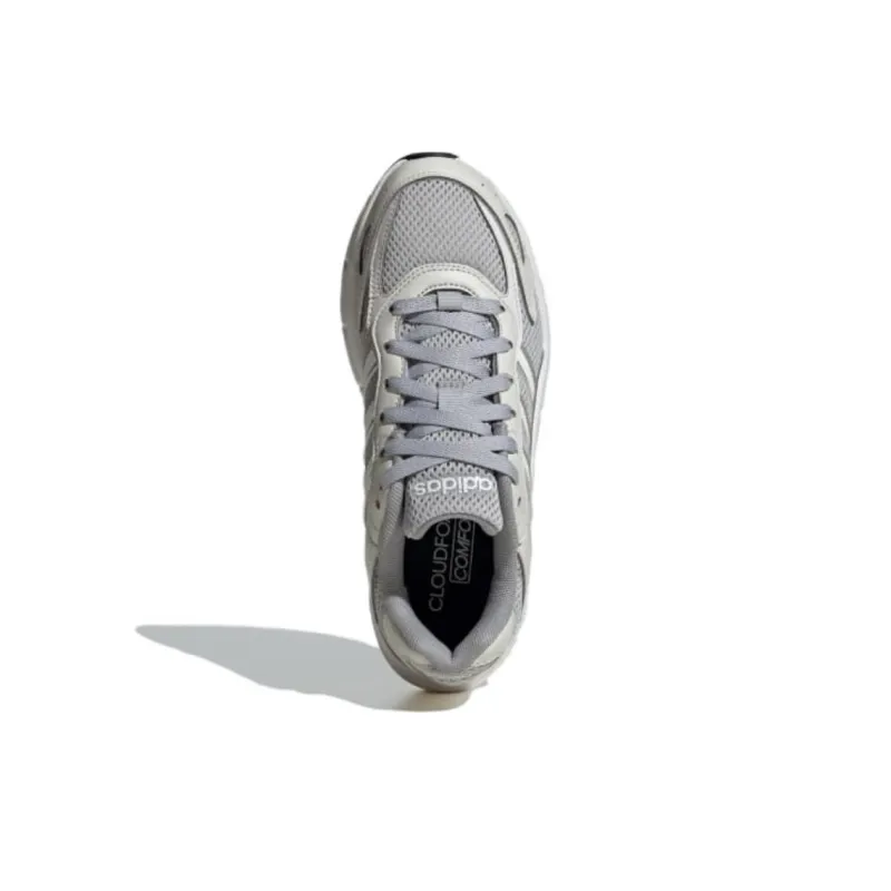 Adidas ECLYPTIX 2000 Anti Slip Wear Resistant Low Top Running Shoes Women's Gray White-4