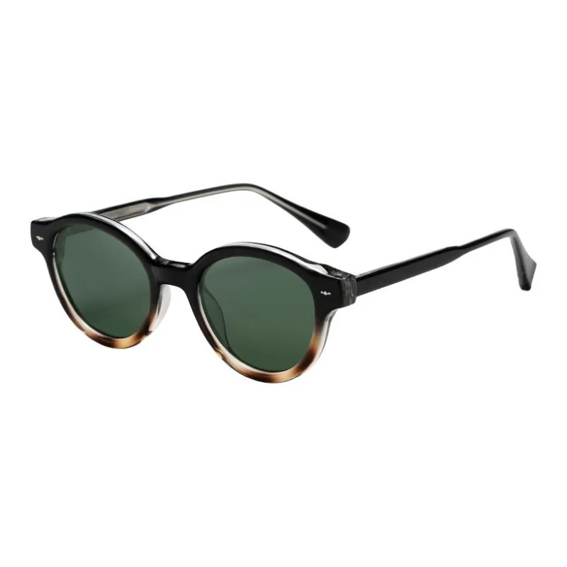JEANSWEST PC Round Sunglasses Unisex-4