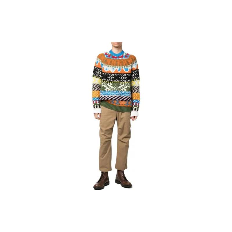 DSQUARED 2 Crewneck Long Sleeved Jumper-1