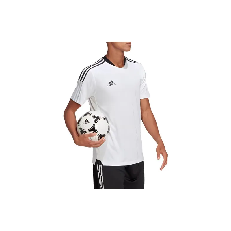 Adidas T Shirts Men White-3