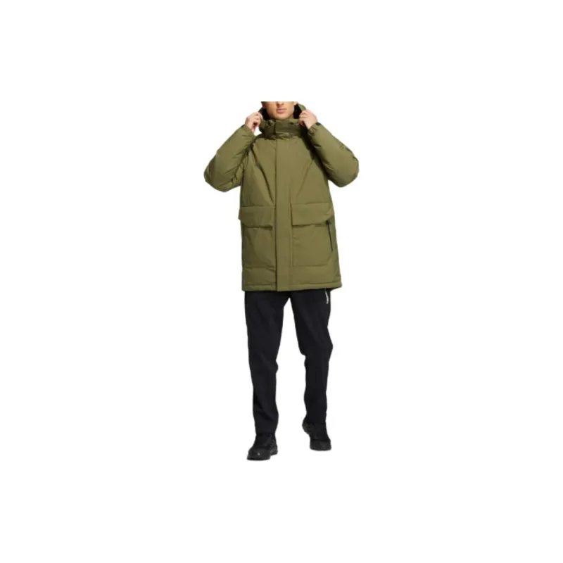 Adidas Down Jackets Men Army Green-4