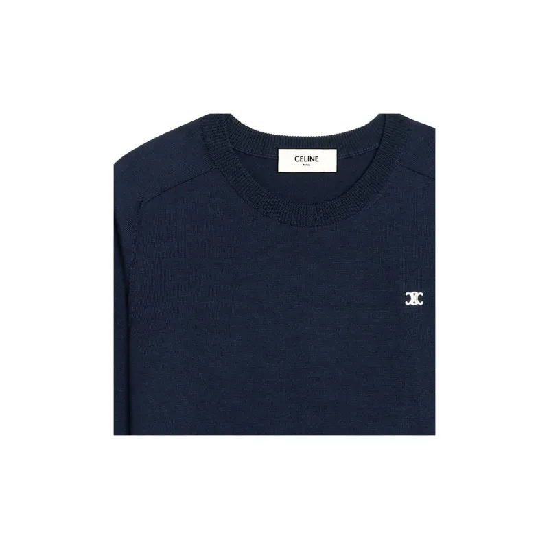 CELINE Sweaters Men Marine Blue-3