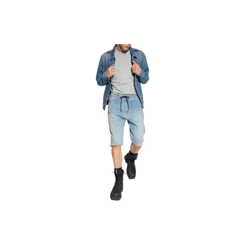DIESEL T Shirts Men Gray-4