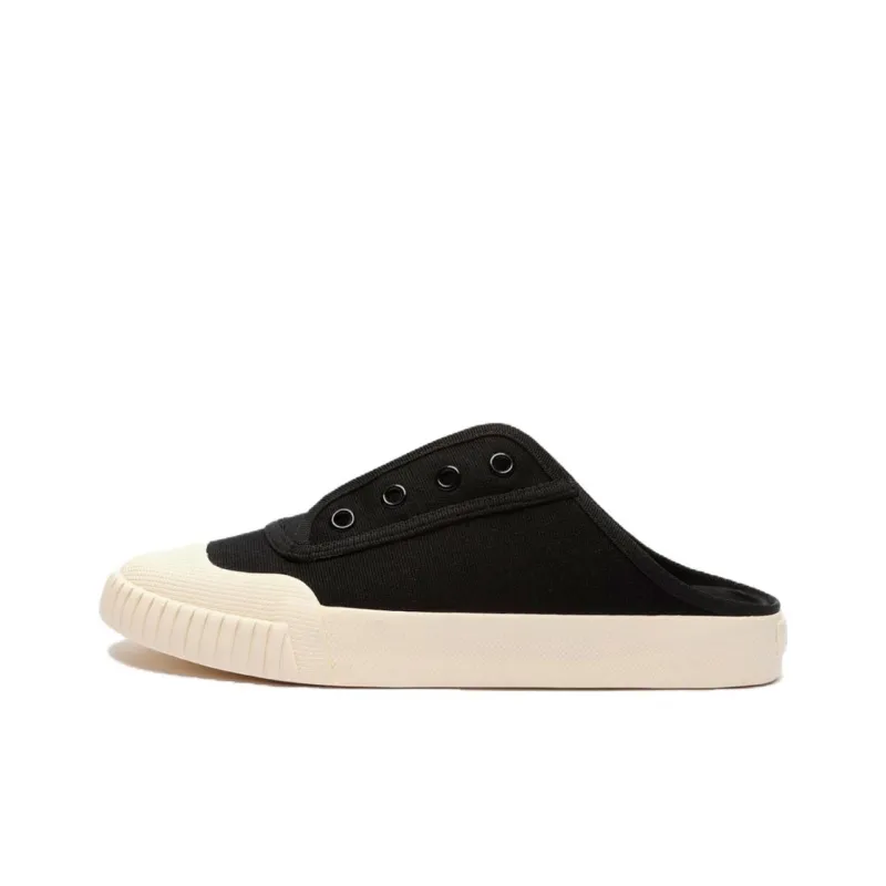 Schutz Wrap-toe Slippers Women's Black-0