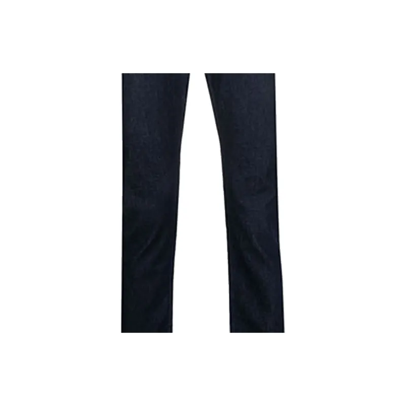 VERSACE Logo Patch Mid Rise Jeans-5