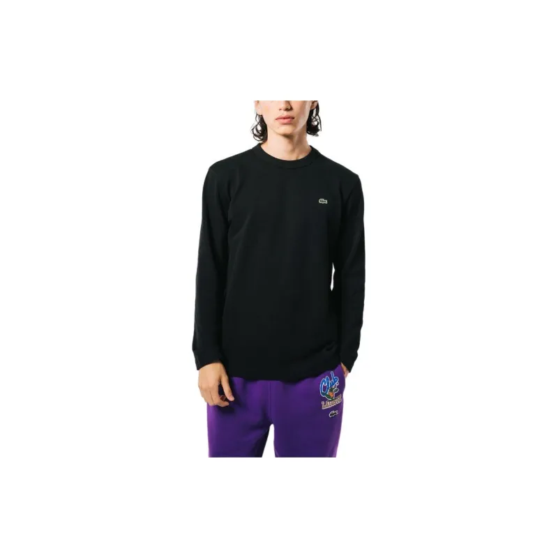 LACOSTE T Shirts Men Black-2