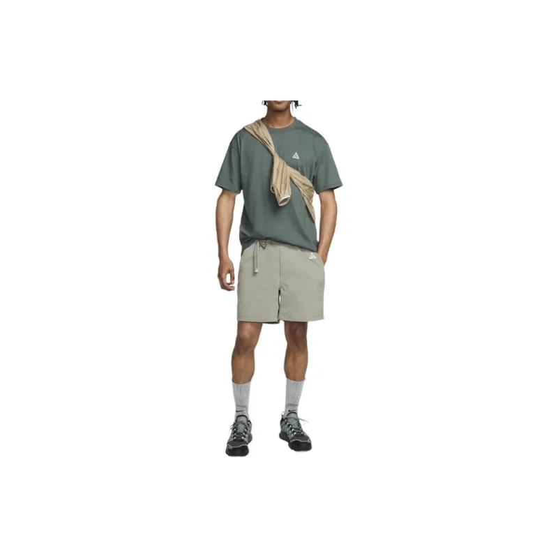 Nike T-Shirts Men Green-2