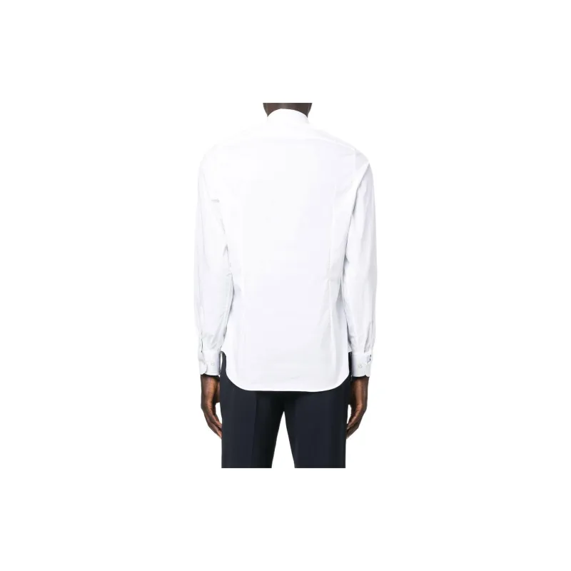 ETRO Logo Embroidered Buttoned Shirt-2