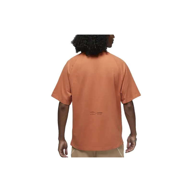 Nike T-Shirts Men Orange-2