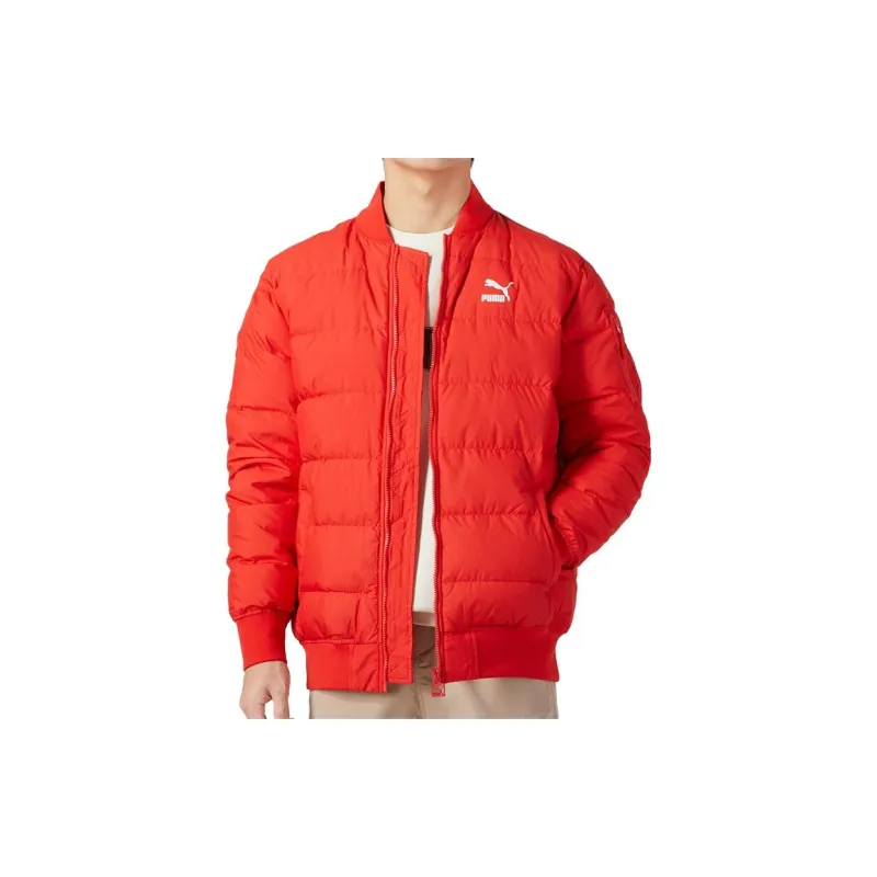 PUMA MR DOODLE Down Jackets Men Red-2