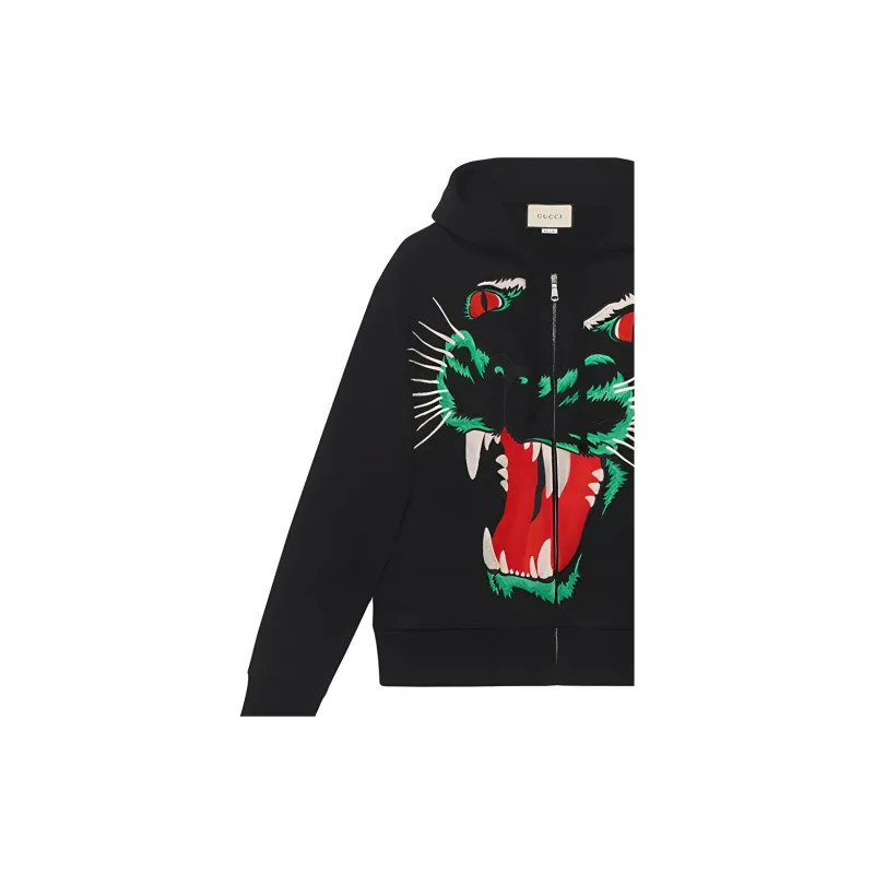 GUCCI Panther Face Hoodie-2