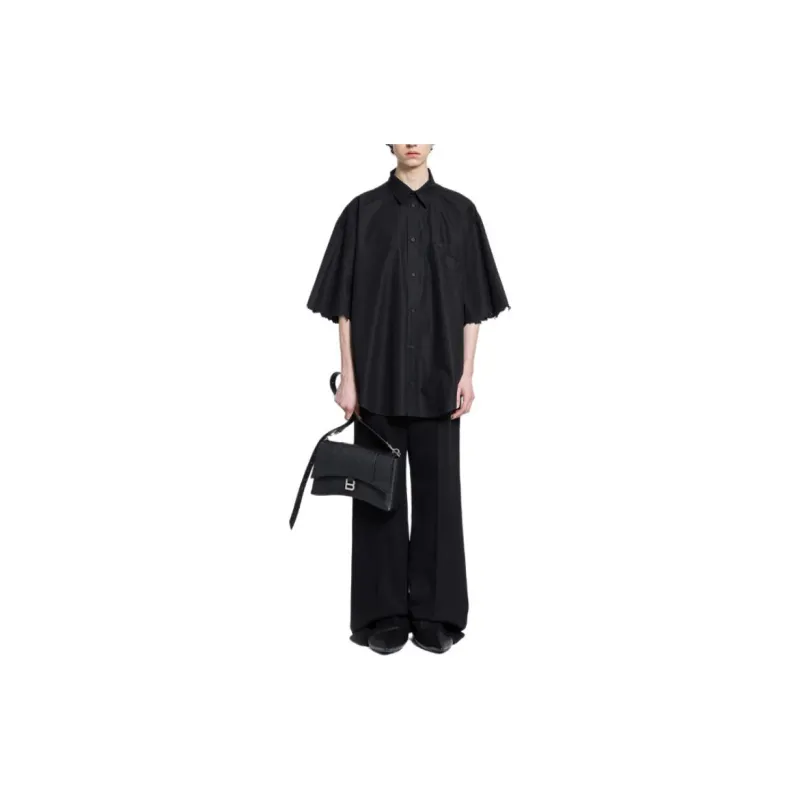 Balenciaga Distressed Cotton Shirt-3