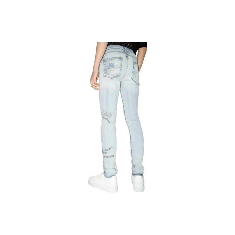 AMIRI Zig Zag Skinny Jeans-2