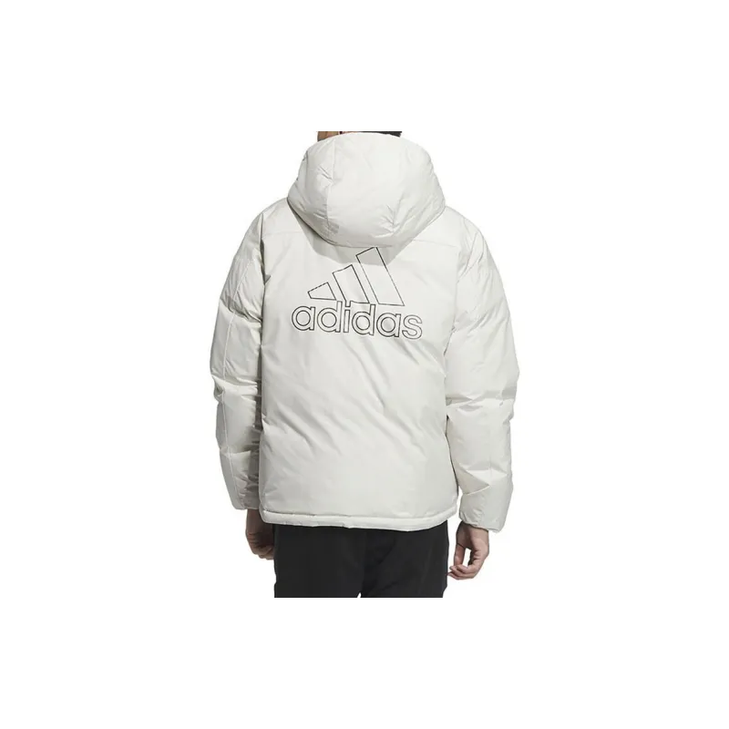 Adidas Down Jackets Men Beige-2