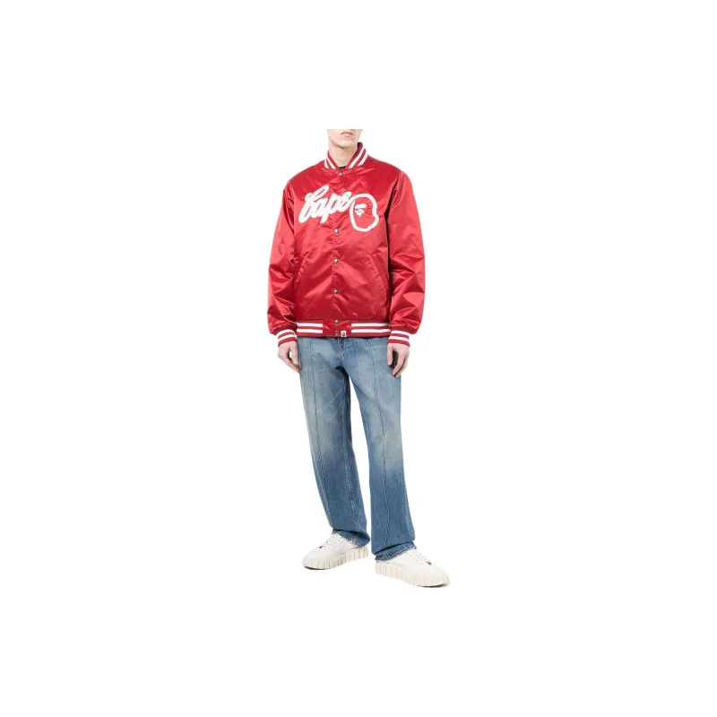 A BATHING APE Bape Jackets Men Red-1