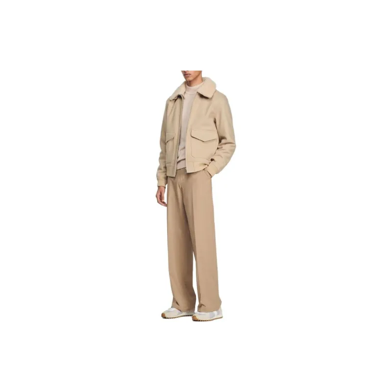 Sandro Detachable-collar Aviator Jacket-1