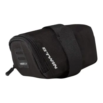 DECATHLON Cycling Bag, Bicycle Saddle Bag Portable Style Unisex Black