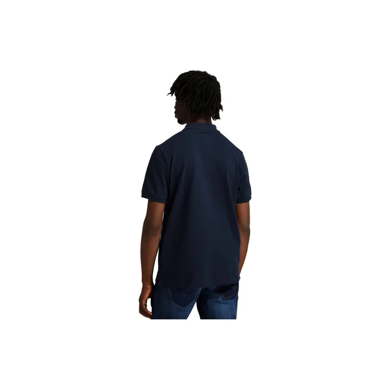 Timberland Polo Shirts Men Navy Blue-3