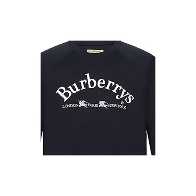 Burberry Sweatshirt Men's Marine Blue-2