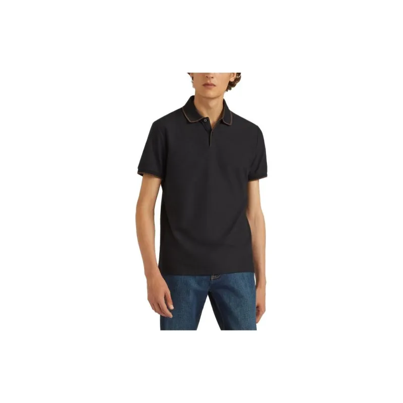 Loro Piana Polo Shirts Men Black-3
