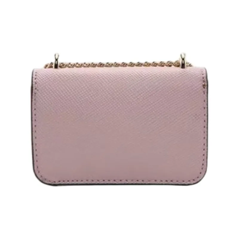 GUESS Artificial Leather Small Square Bag Shoulder Bag Crossbody Bag Medium Size Women's Pink-1