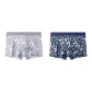 Ice Gray+Navy Blue