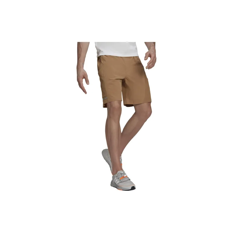 Adidas Casual Shorts Men Cardboard Yellow-1