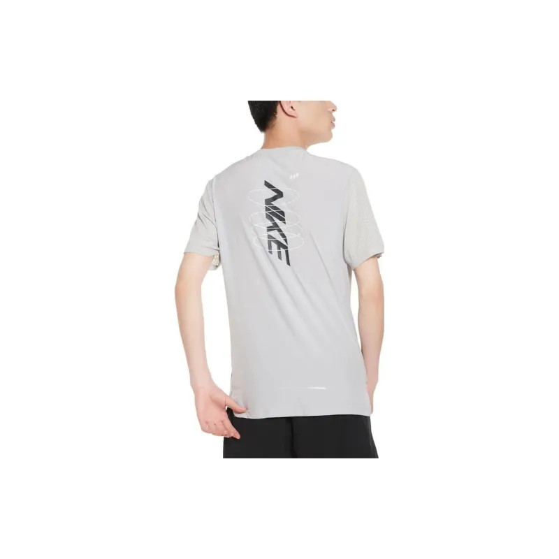 Nike T Shirts Men Gray-2