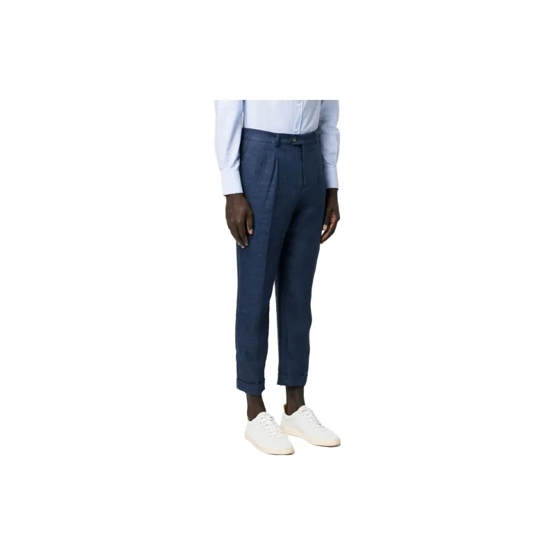 Brunello Cucinelli Cropped Tailored Trousers-3