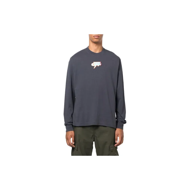 OFF WHITE Degradé Thund Skate L/S Tee-2