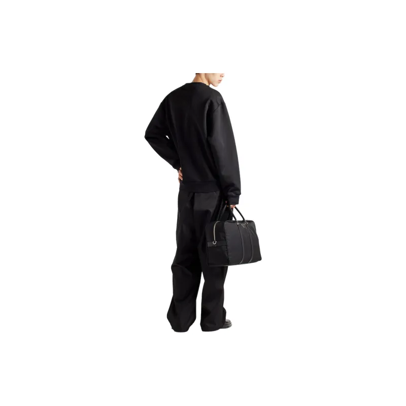 PRADA SS24 Sweatshirt Men's Black-2