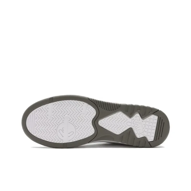 FILA Targa Anti-Slip Wear-Resistant Low-Top Skateboard Shoes Men's White-3
