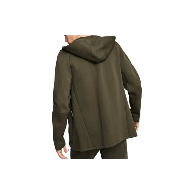 PUMA EVOSTRIPE Full Zip Hoodie Men Jackets & Coats Men's Dark Olive-2