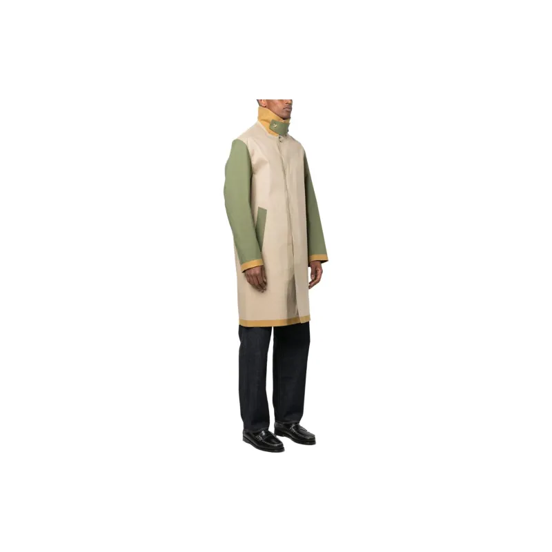MACKINTOSH Oxford Single-breasted Cotton Coat-3
