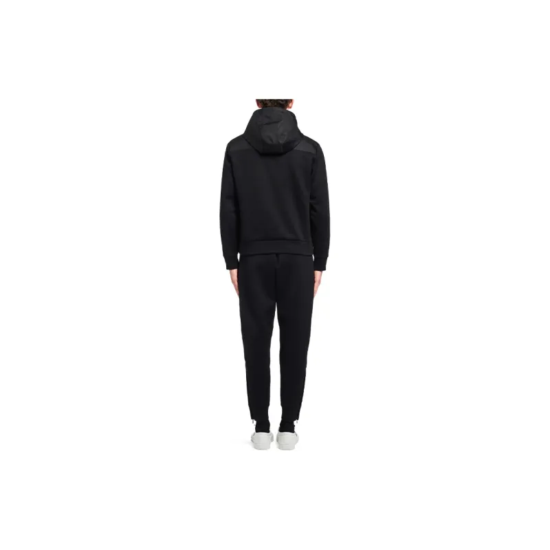 PRADA Sweatshirts Men Black-2