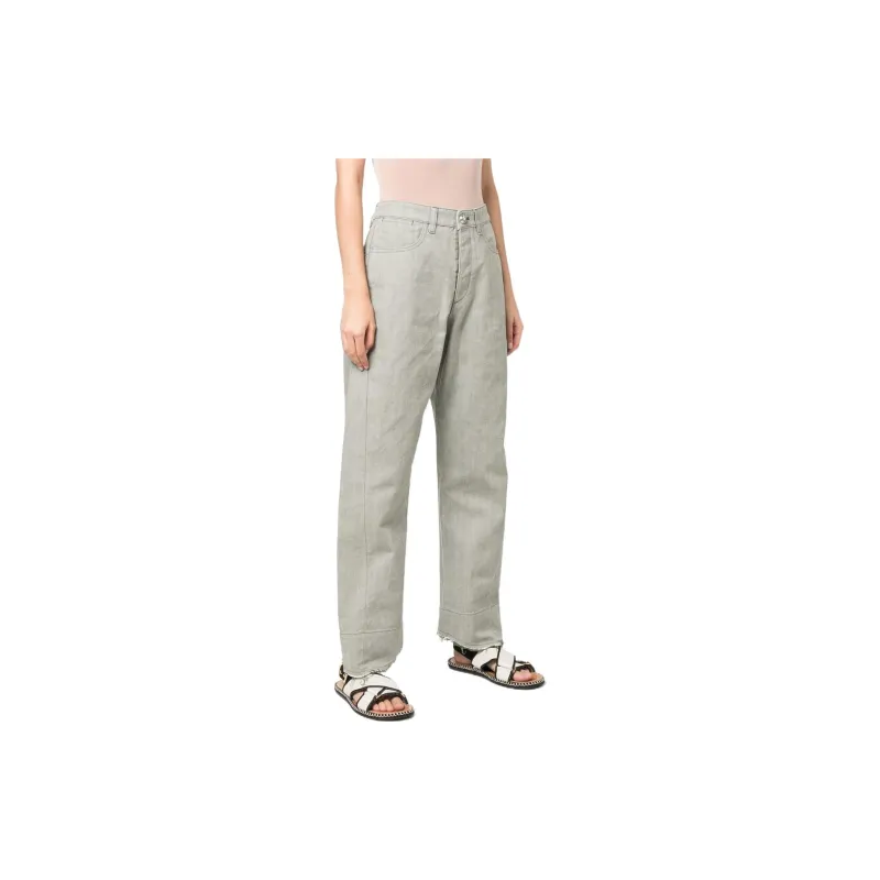 JIL SANDER High rise Wide leg Trousers-2