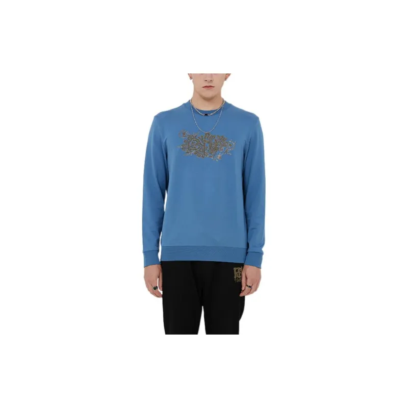 DAVID NAMAN Sweatshirts Men Lake Blue-2