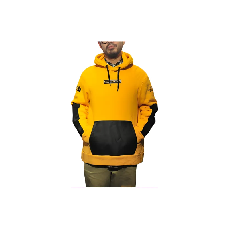 THE NORTH FACE Sweatshirts Men Yellow Black-4