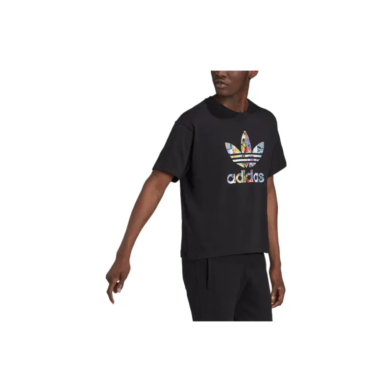 Adidas Originals T Shirt Unisex Black-4