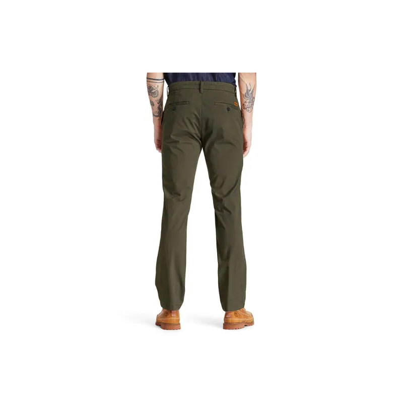 Timberland Casual Pants Men Army Green-3