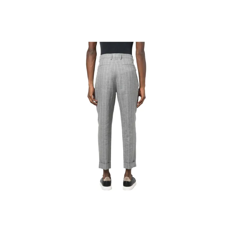 Brunello Cucinelli Pinstripe-pattern Trousers-2