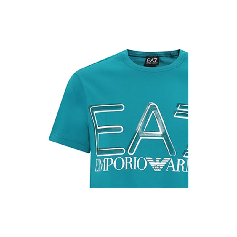 EMPORIO ARMANI T Shirts Men Emerald-2