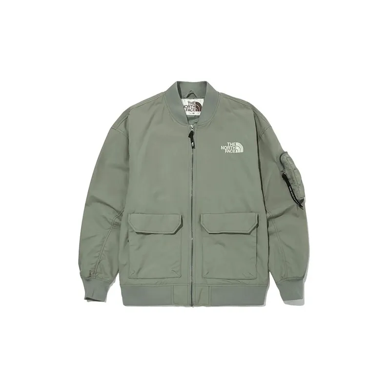 THE NORTH FACE All-round Bomber Jackets Coats Men's Green-3