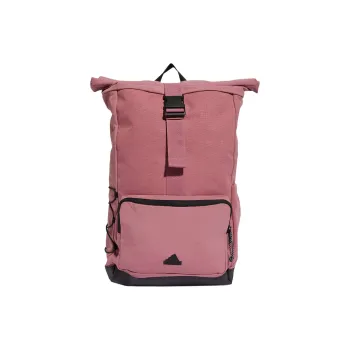 Adidas Recycled Nylon Backpack Unisex Crimson & Black