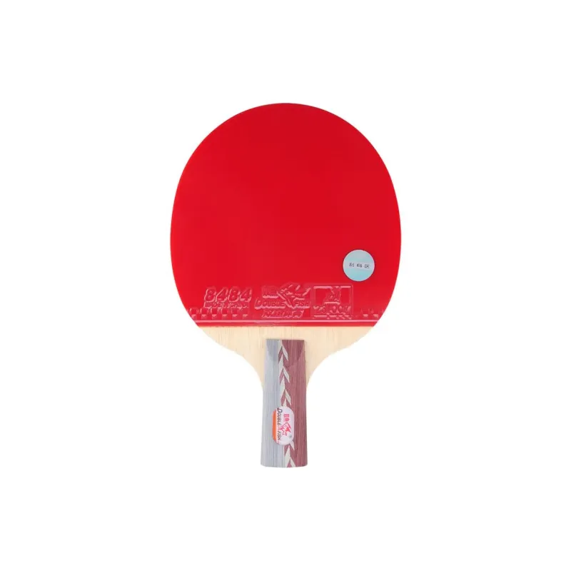 DOUBLEFISH Ping Pong Paddles Unisex All Wood Red 1 Pack-5