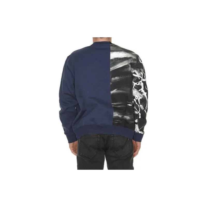 VERSACE Sweatshirts Men Dark Blue-2
