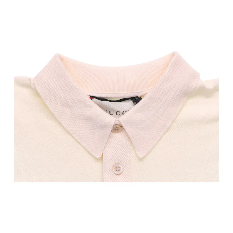 GUCCI Polo Shirts Men Beige-4