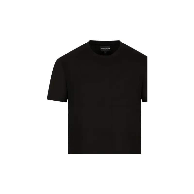 EMPORIO ARMANI Jersey T shirt With Jacquard Logo-4
