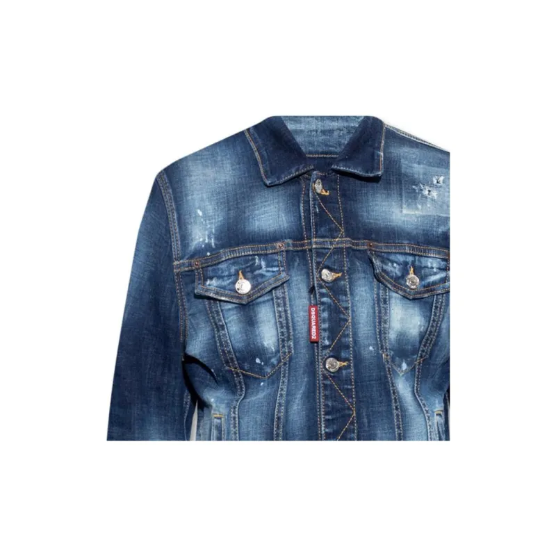 DSQUARED 2 Jackets Men Marine Blue-3